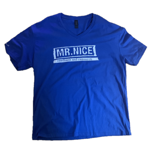 Mr Nice T-Shirt - Royal Blue
